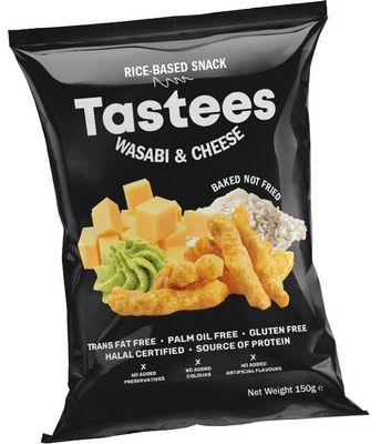 Tastees Rice Snack Wasabi&Cheese