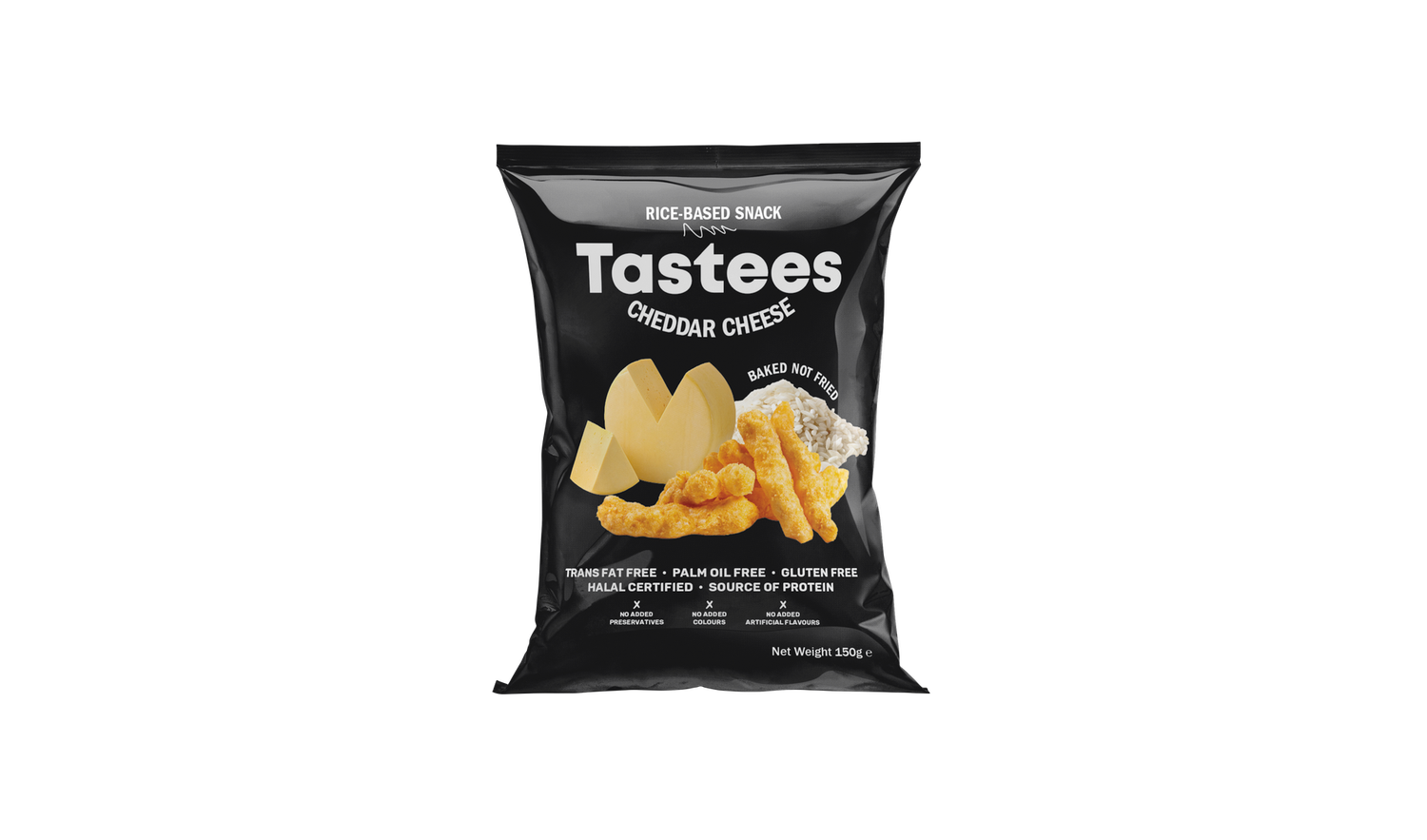 Tastees Rice Snack Cheddar Cheese