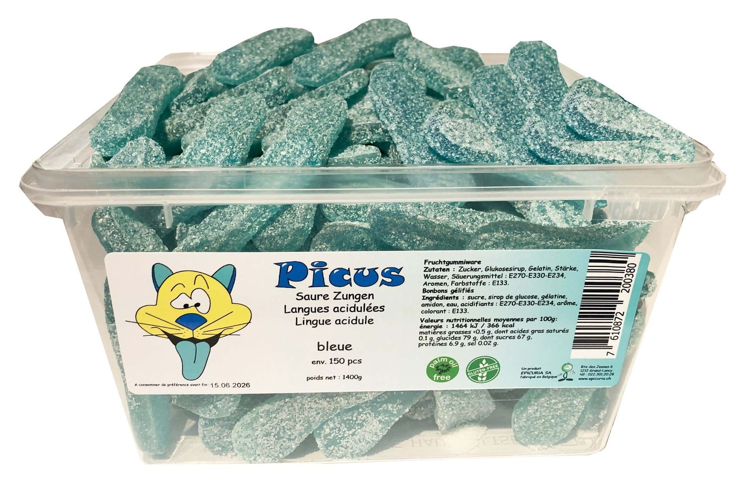 .Picus Langues bleues