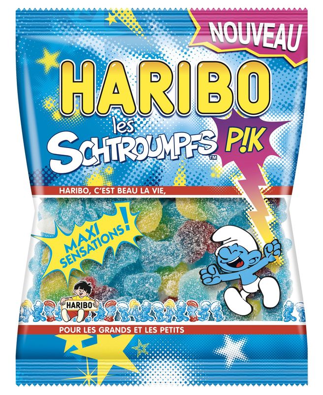 Haribo Schtroumpfs 120g