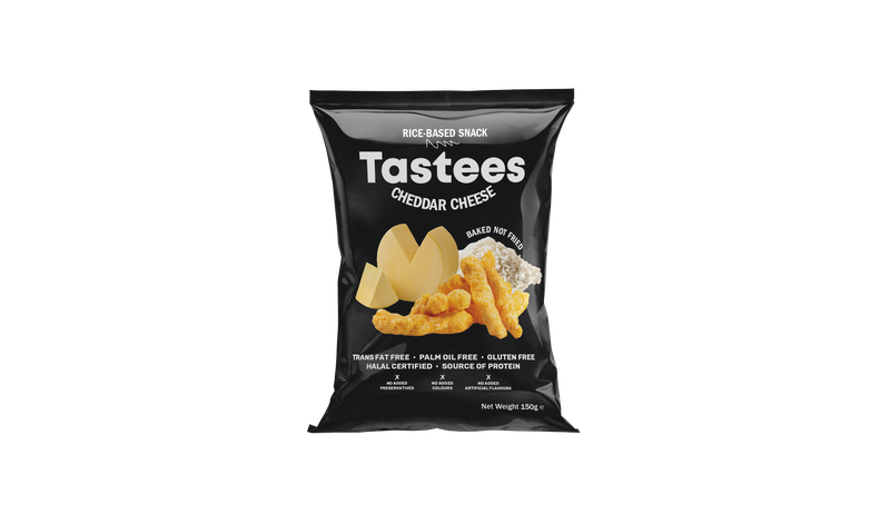 Tastees Rice Snack Cheddar Cheese