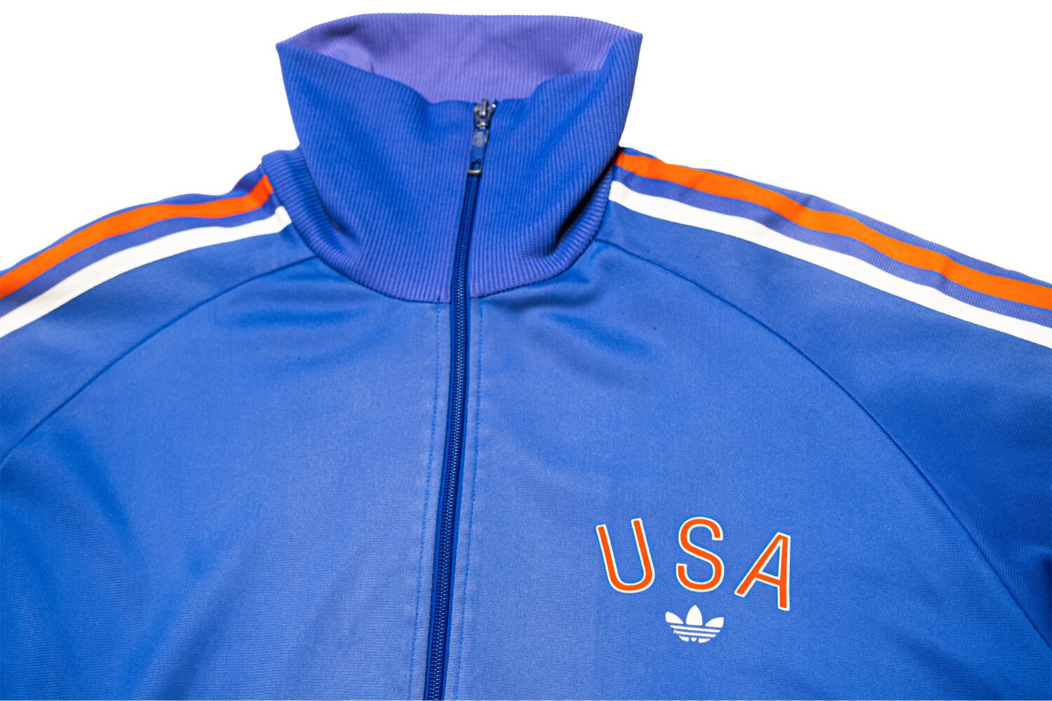 Vintage Adidas USA Track Jacket • Large