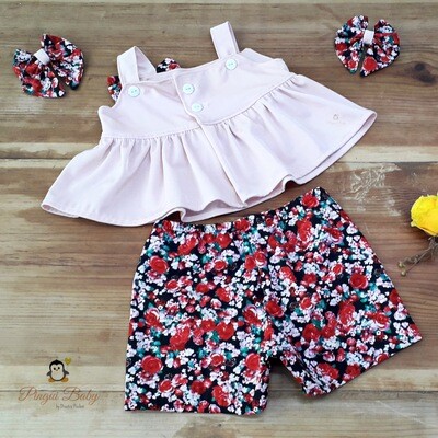 Conjunto de blusita y short