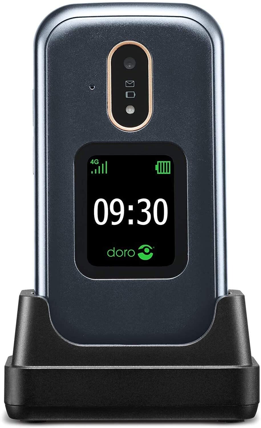 Doro 7080 Dual Sim Flip Phone With Whatsapp And Facebook