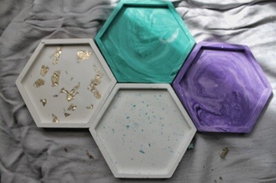 Hexagon coaster