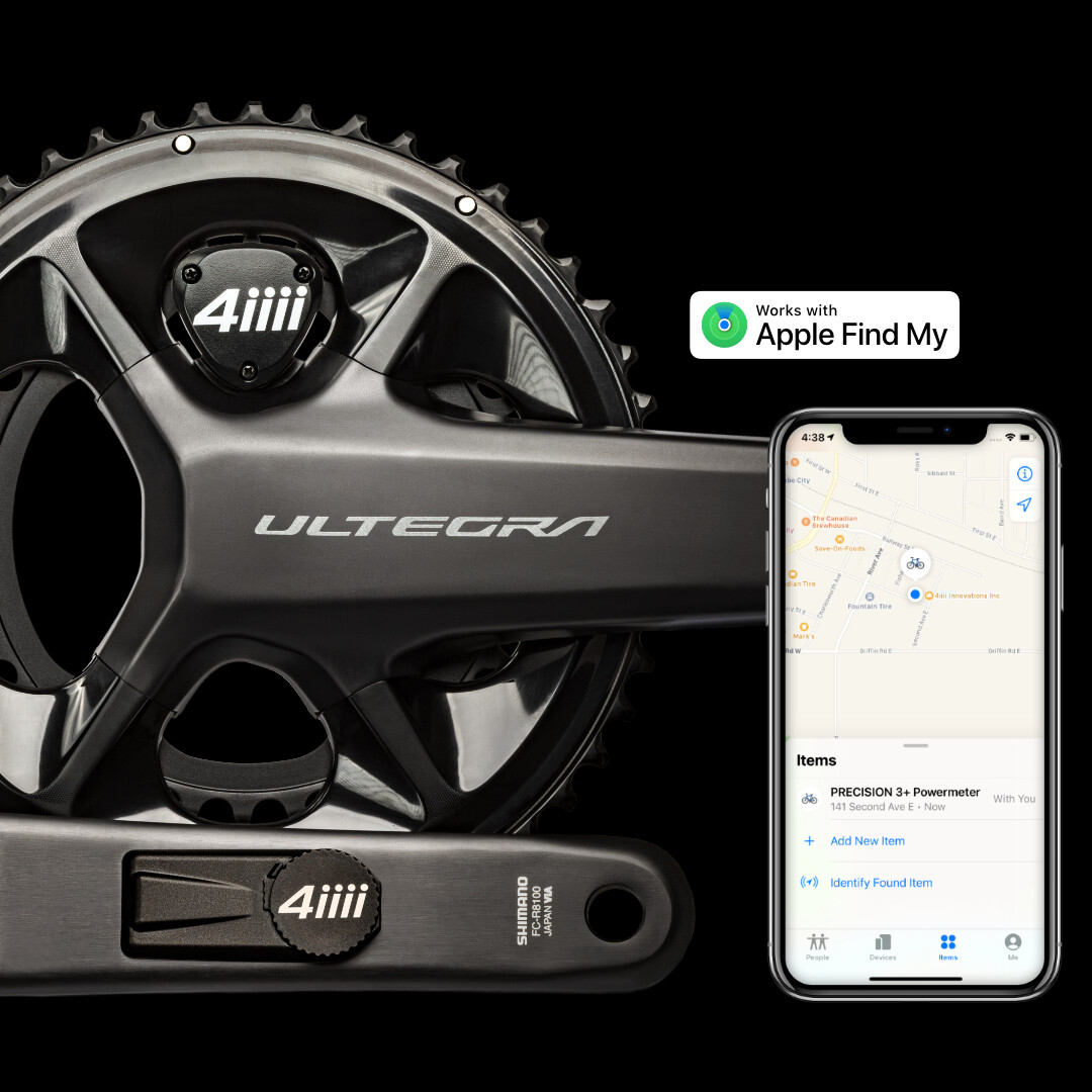 4iiii Ultegra FCR8100 Precision 3+ Pro Power Meter