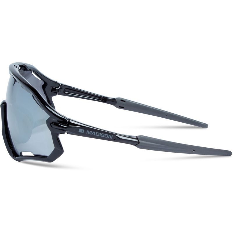 Madison Code Breaker II Sunglasses - gloss black / silver mirror