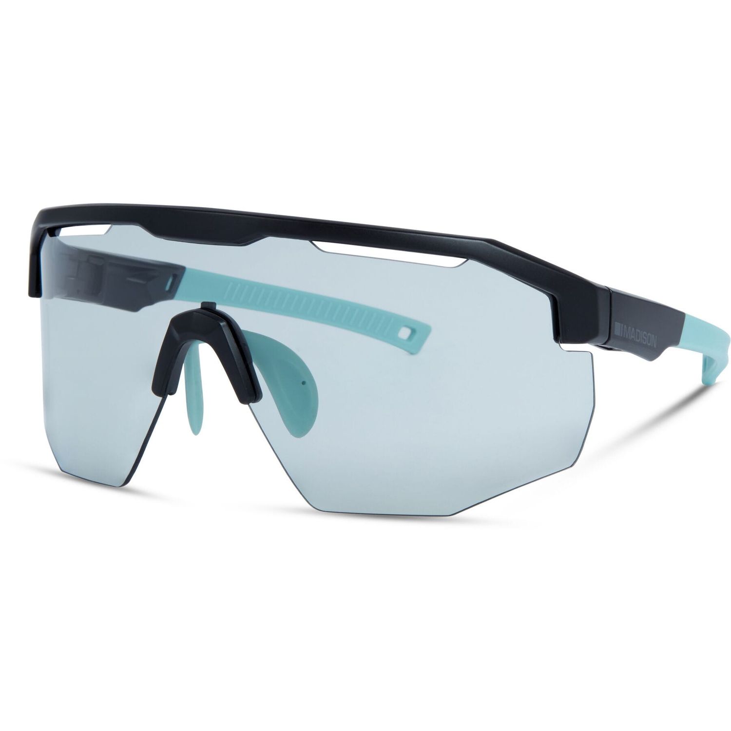 Madison Cipher Matt Black Sunglasses - Photochromic (Cat 1-3) Lens
