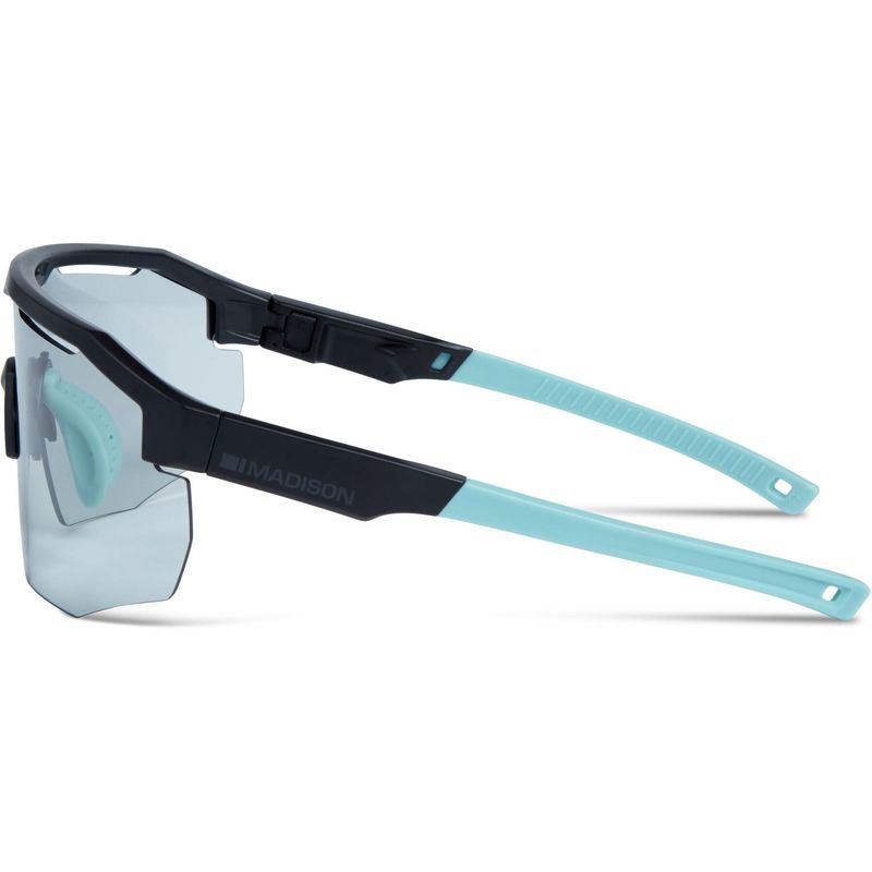 Madison Cipher Matt Black Sunglasses - Photochromic (Cat 1-3) Lens