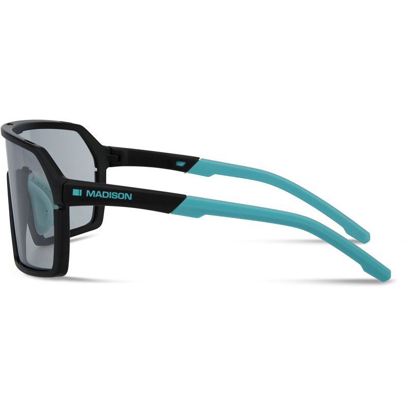 Madison Crypto Matt Black Sunglasses - Photochromic (Cat 1-3) Lens