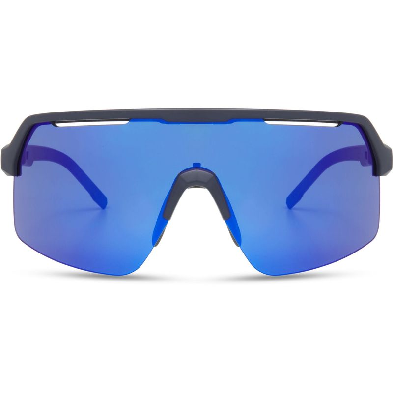 Madison Crypto Air Ink Navy Sunglasses - 3 Lens Pack - Blue Mirror  Amber  Clear