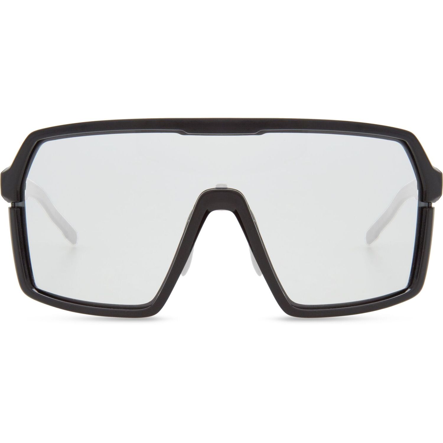 Madison Crypto Gloss Black Sunglasses - Clear Lens