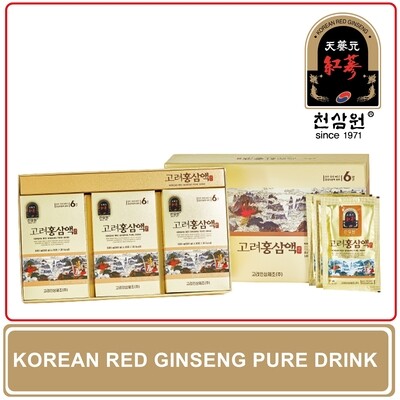 Korean Red Ginseng Pure Drink - 60ml per pack