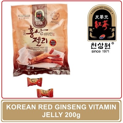 [Cheon Sam Won] Korean Red Ginseng Vitamin Jelly - 200g