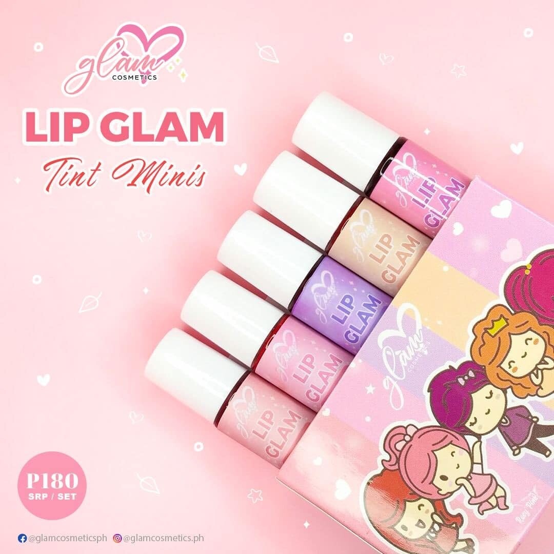 Glam Cosmetics Liptint (Mini Set)
