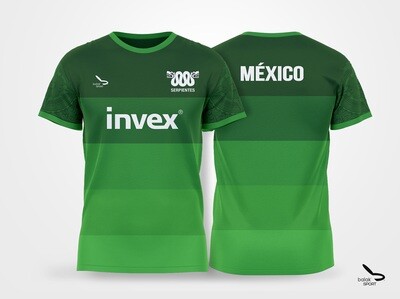 Paquete Playera Verdes México y Short Kabal Blanco