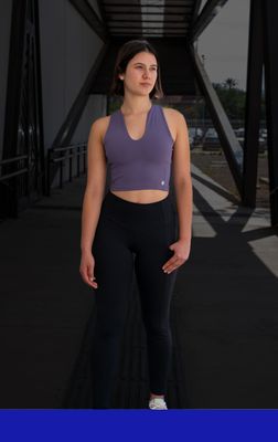 LEGGING CON BOLSILLO LATERAL NEGRO