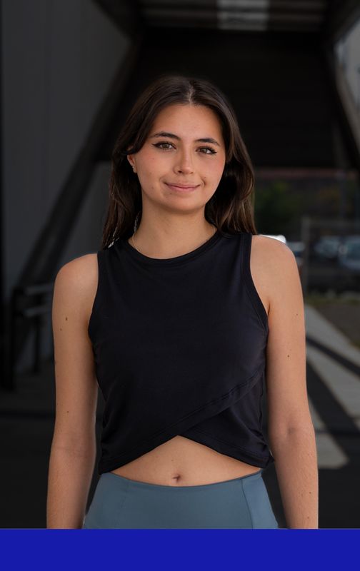 CROP TOP X NEGRO