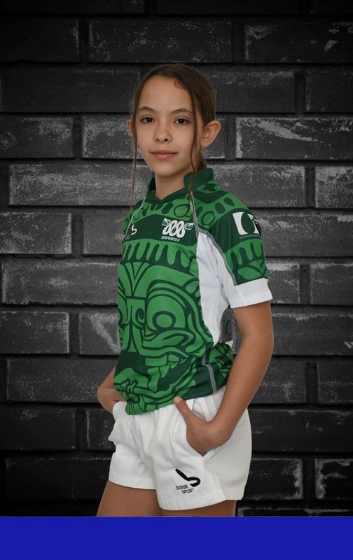 Short de Rugby Infantil con bolsillos laterales