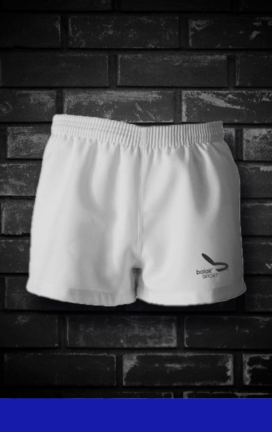 Short de Rugby Infantil sin bolsillos laterales
