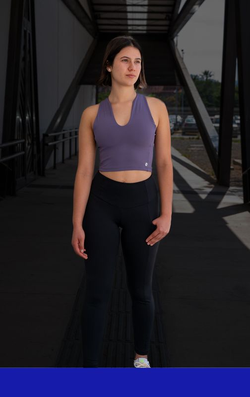 LEGGING CON BOLSILLO LATERAL NEGRO