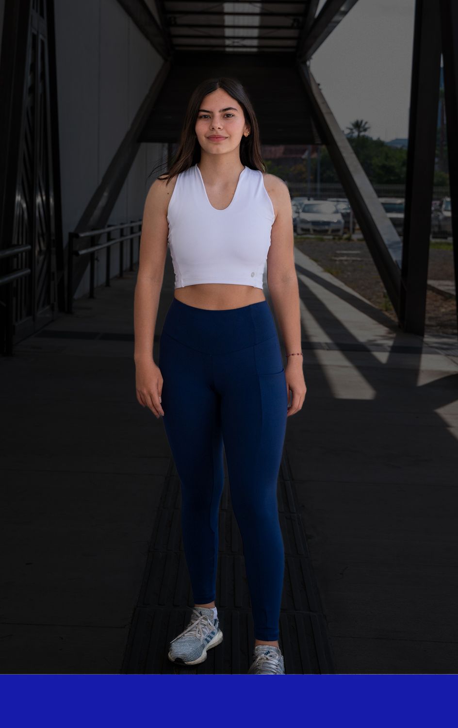 LEGGING CON BOLSILLO LATERAL NAVY