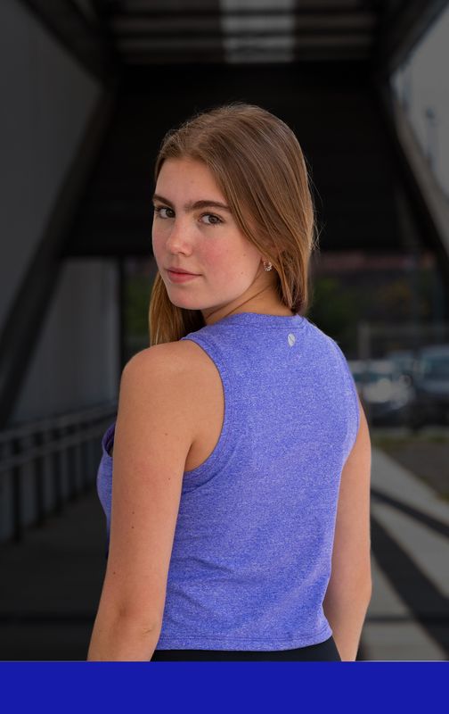 CROP TOP X LILA