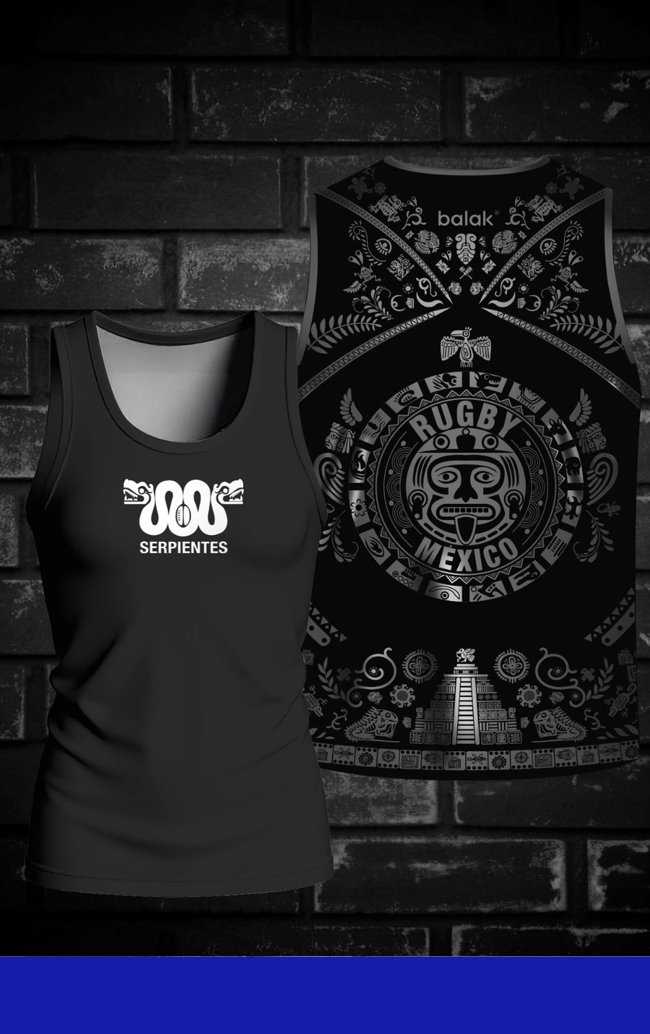 Tank Teku Negra Rugby