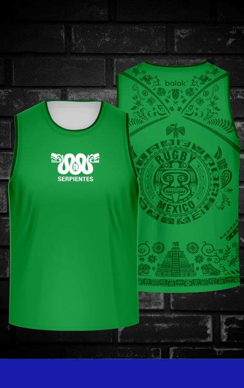 Tank Teku Verde Rugby
