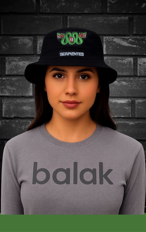Bucket  Negro Serpientes