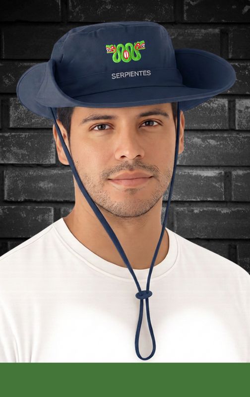 Sombrero azul Serpientes