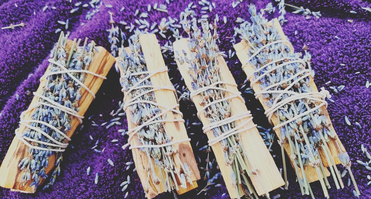 Palo Santo Selenite Smudge