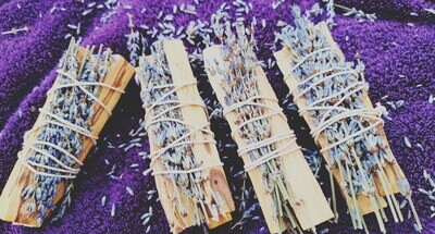 Palo Santo Selenite Smudge