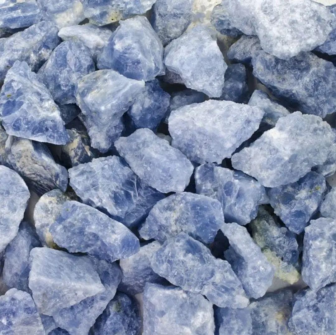 ROUGH BLUE CALCITE