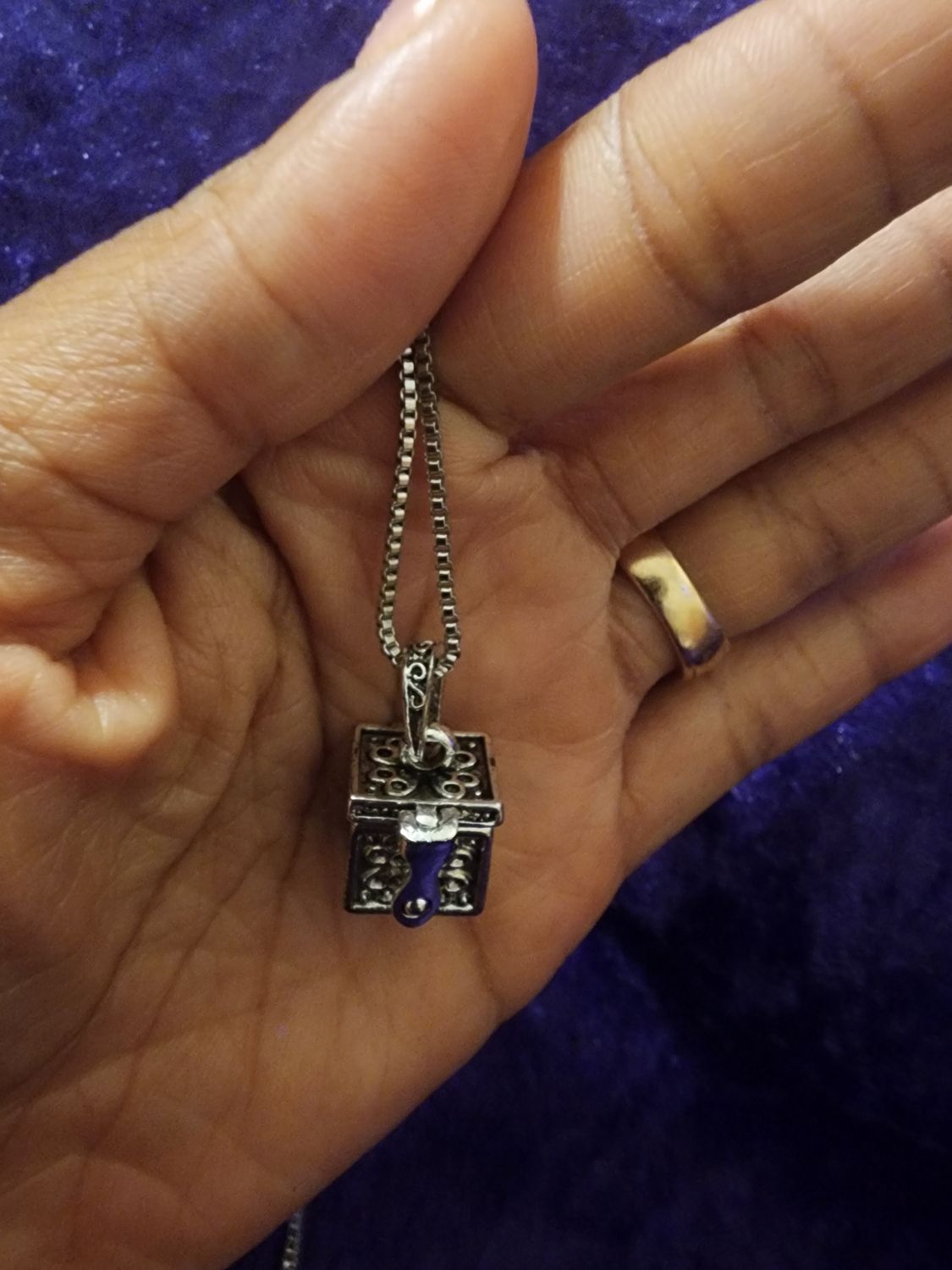 Secret Intention Box Necklace