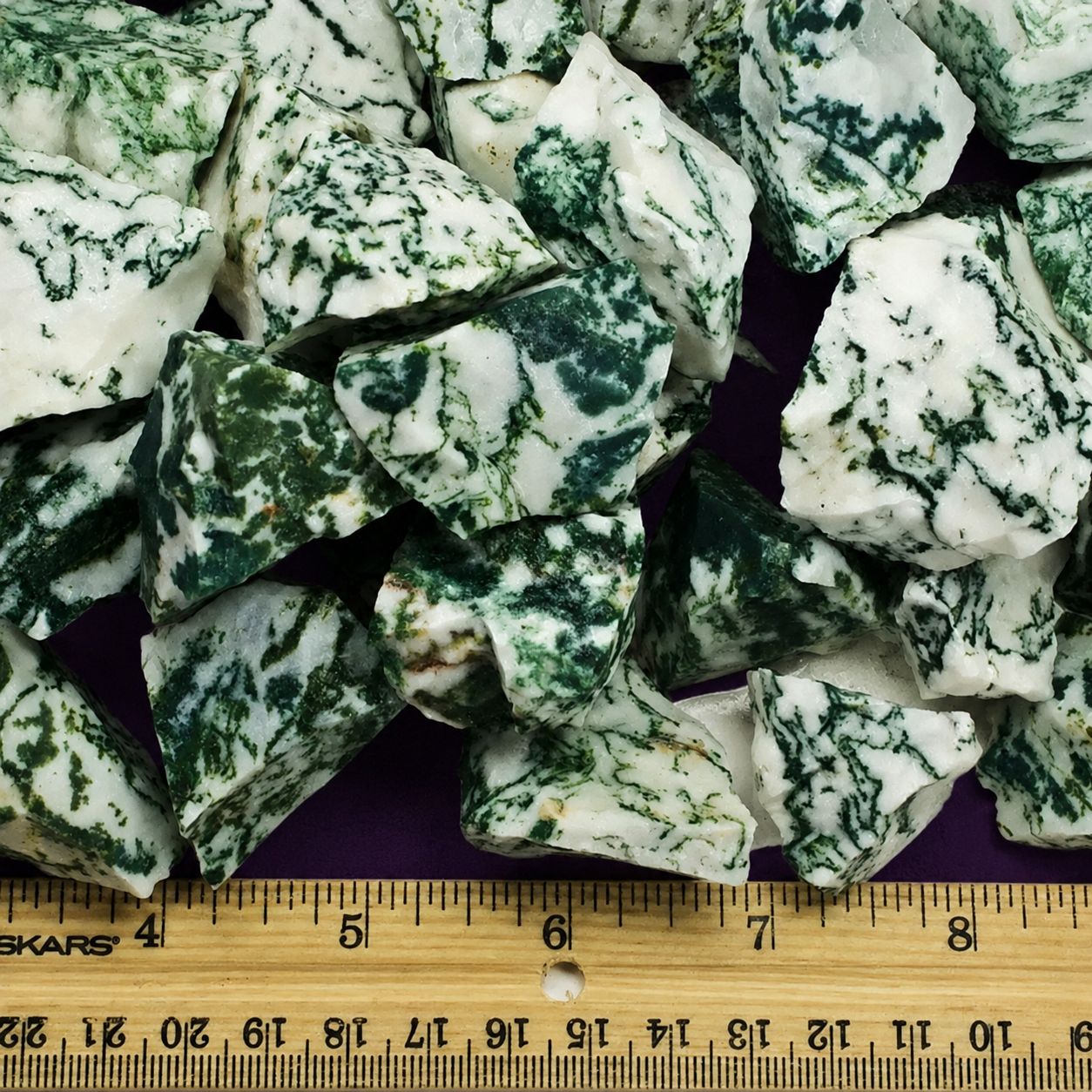 Natural Tree Agate Rough Stone
