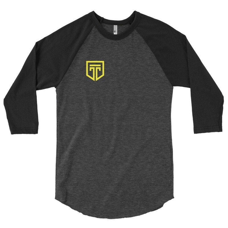 Unisex 3/4 Length Baseball Tee - USA Made