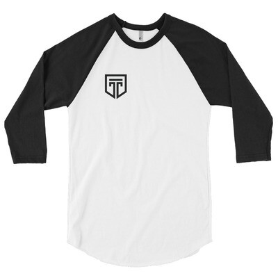 Unisex 3/4 Length Baseball Tee - USA Made