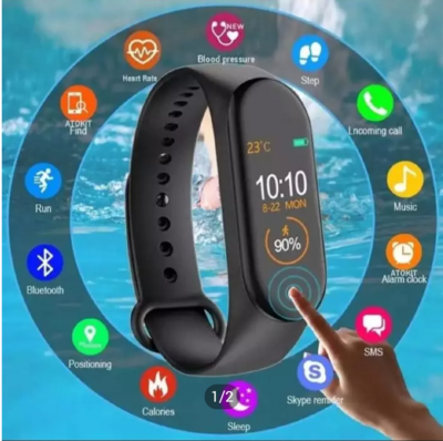 New M4 Smart Band - Smart Watch for All Mobile