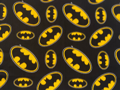 Bat Man Big Print