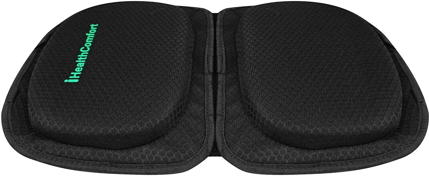 Travel Seat Cushion,Portable and Foldable Gel Memory Foam Cushion