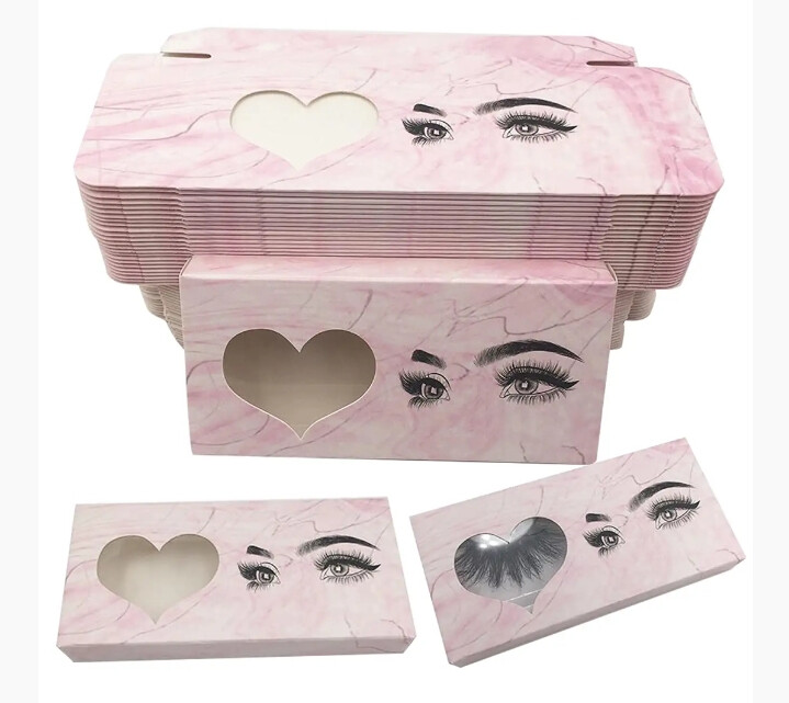 Pink heart box