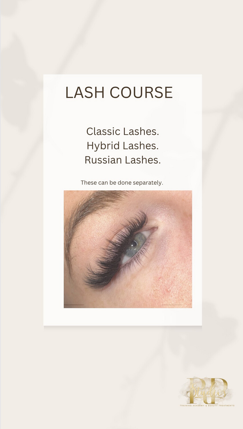 Russian Lashes Course
