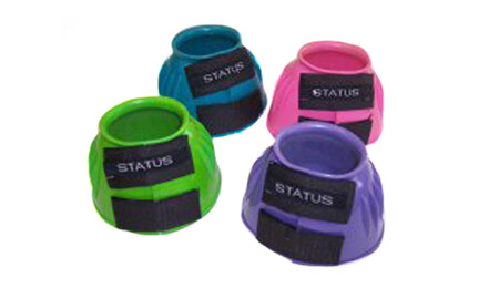 Status Hook & Loop Bell Boots - Pair