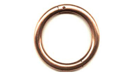 Bull Ring Copper 2.5" , 23/4", 3"