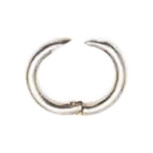 Nickle Plated Pig Rings 10-Pkt