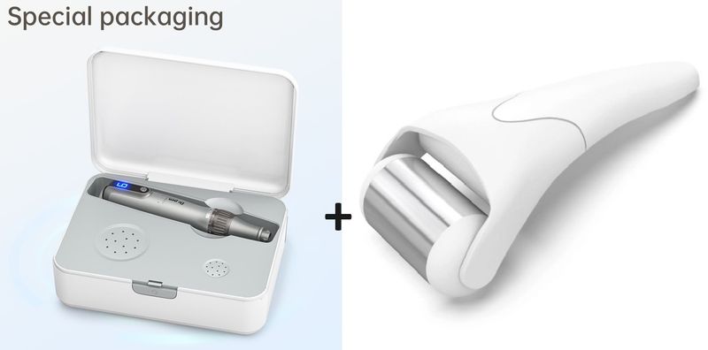 De Nieuwe DR.PEN M8S Draadloze Dermapen Microneedling Inclusief 7 x Cartridges 3x18, 2x36, 2xNano naalden (waarvan 2x 18nld in de M8S doos zitten) en Ice Roller. De Nieuwe DR.PEN M8S Draadloze Dermapen Microneedling Inclusief 7 x Cartridges 3x18, 2x36, 2xNano naalden (waarvan 2x 18nld in de M8S doos zitten) en Ice Roller.