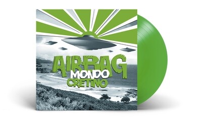 'Mondo Cretino' de Airbag. Reedición 2018 LP vinilo 180g. verde.