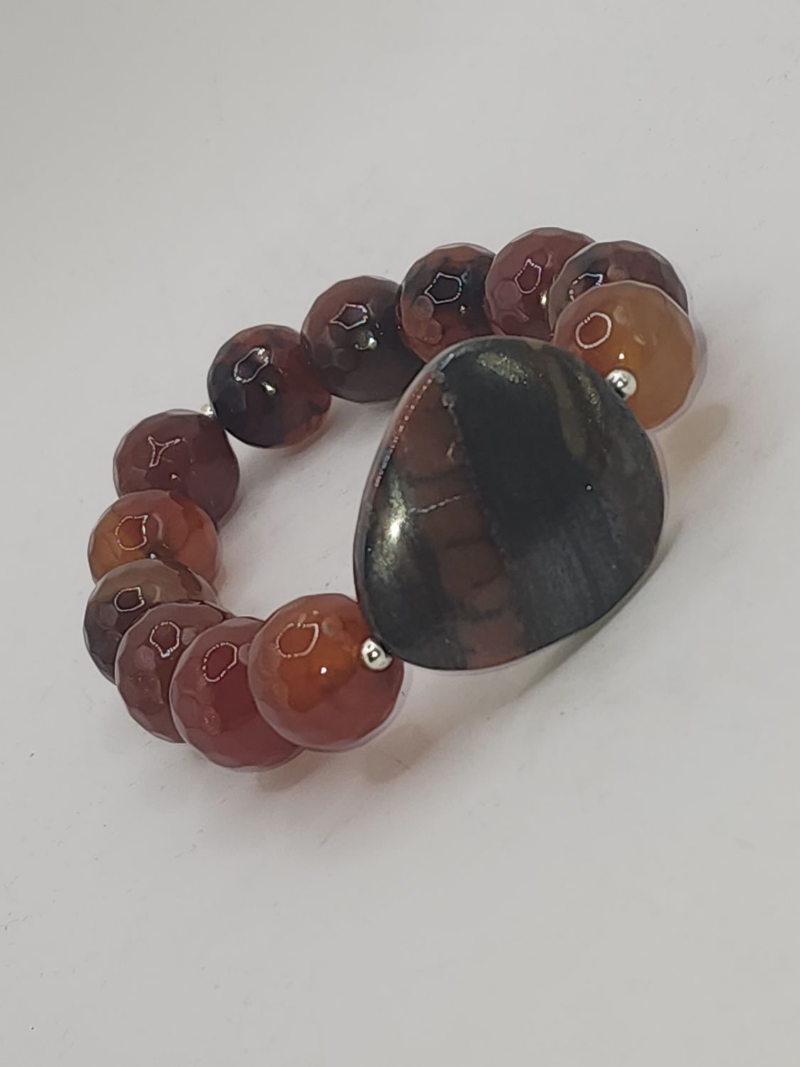 Multi Color Agate/Multi Color Focal