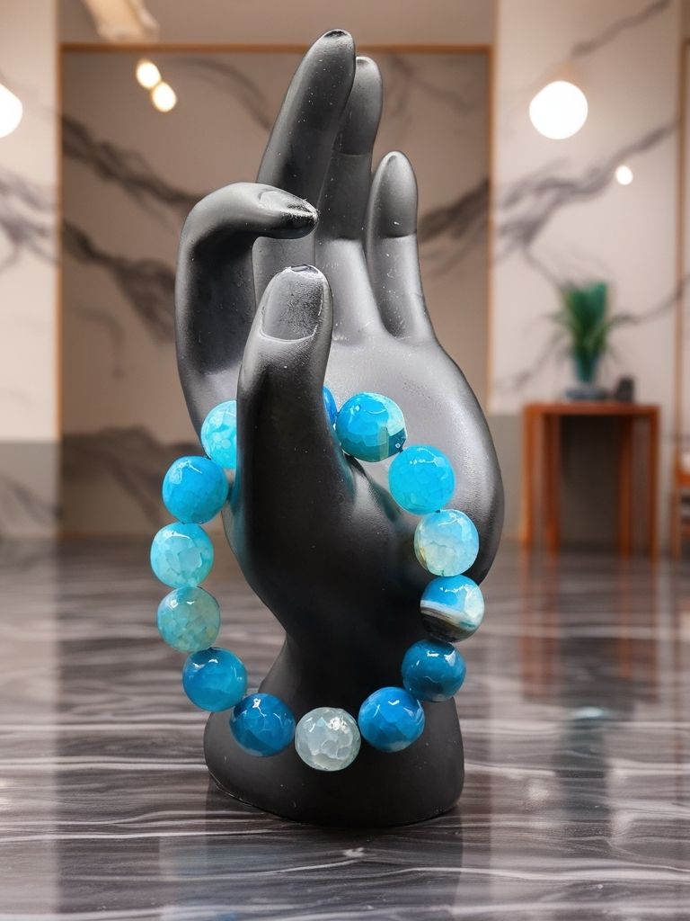 Shades of Blue Agate